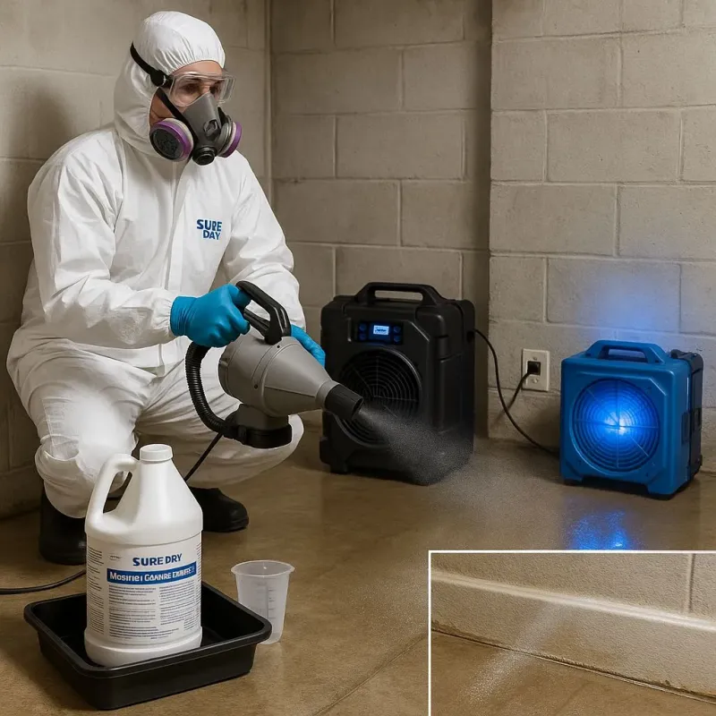Sanitization and Odor Removal process in Hughesville, PA
